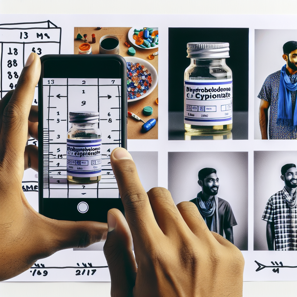 Cómo registrar tu progreso con Dihidroboldenona Cipionato en fotos