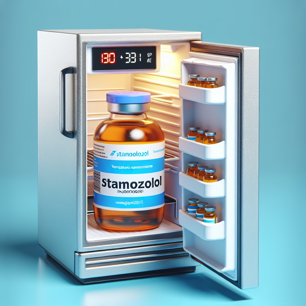 ¿Es necesario refrigerar Estanozolol?