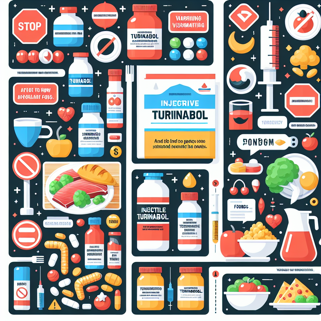Qué evitar comer al usar Turinabol inyectable