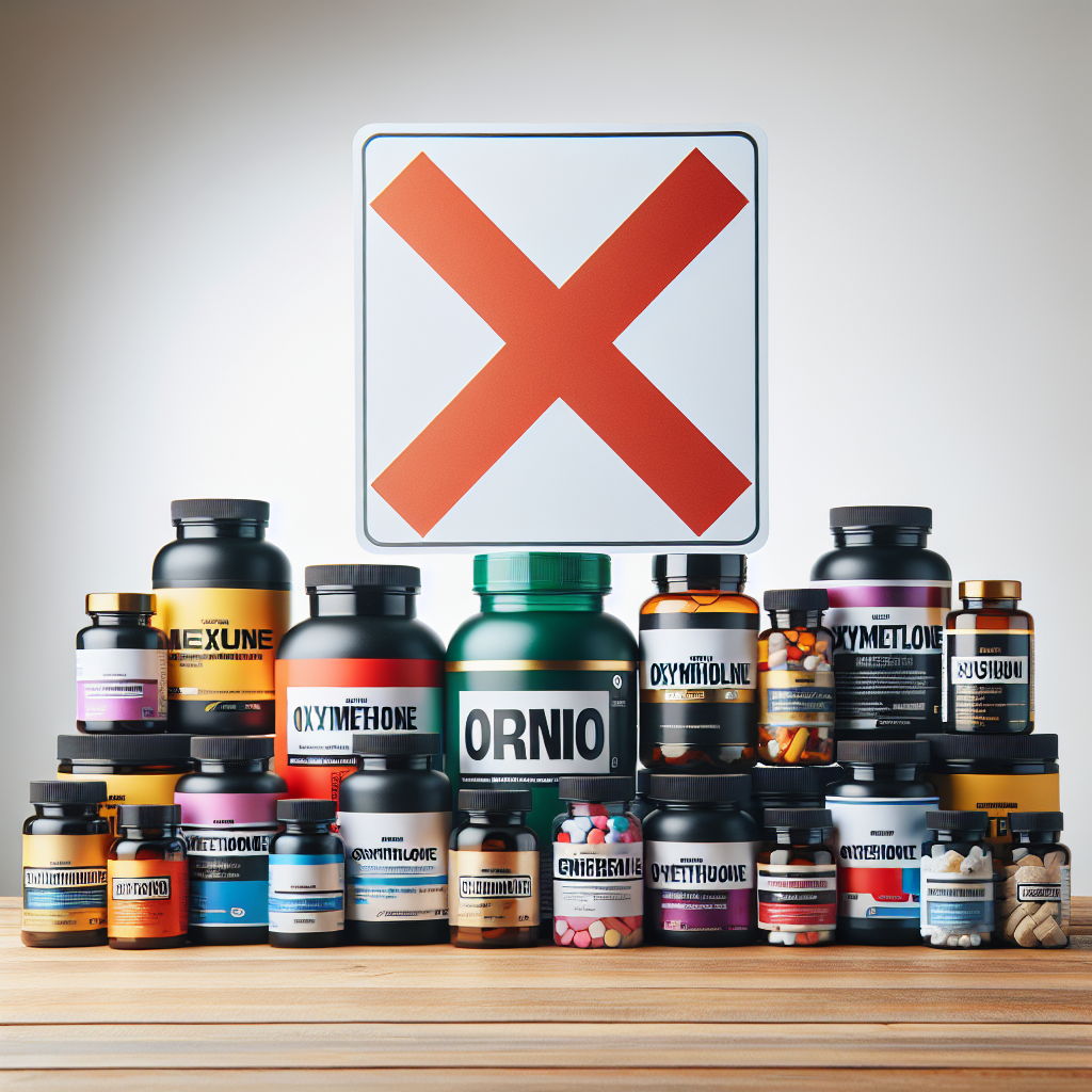 Suplementos prohibidos con Oximetolona