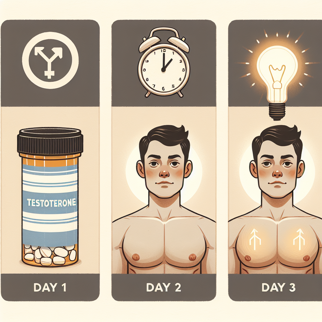 Qué esperar de los primeros 3 días con Testosterona