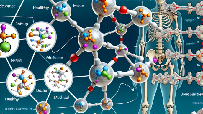 Aminoácidos y cambios en la densidad ósea