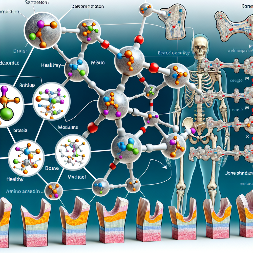 Aminoácidos y cambios en la densidad ósea