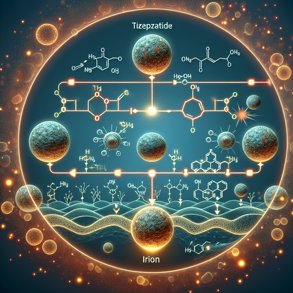Cómo afecta Tirzepatide al metabolismo del hierro