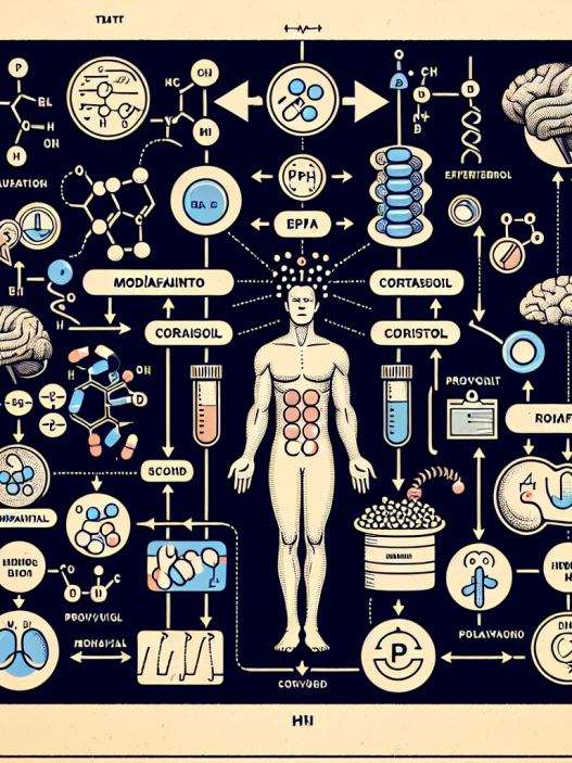 Cómo afectan los niveles de cortisol al usar Modafinil (Provigil)