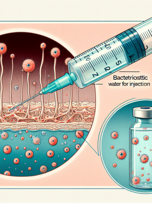 Cómo responde la musculatura pequeña a Agua bacteriostática para inyección