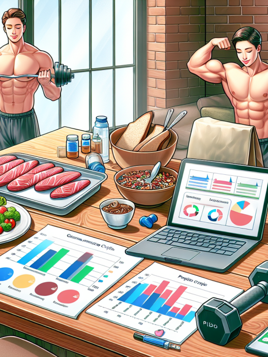 Preparativos para ganar masa muscular como parte de ciclos de solo orales