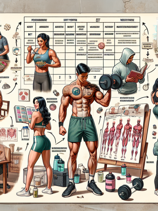 Protocolos semanales con Preparativos para ganar masa muscular