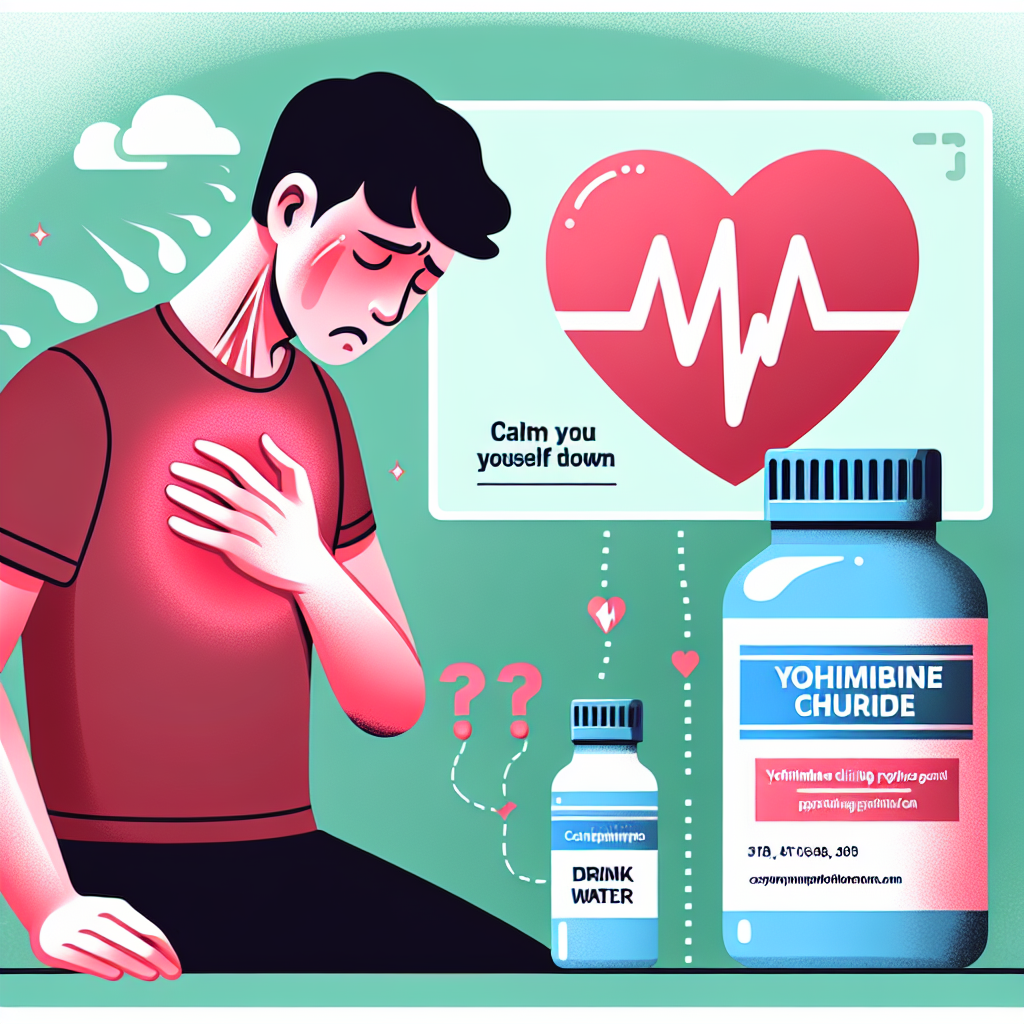 Qué hacer si Yohimbine chlorine provoca palpitaciones