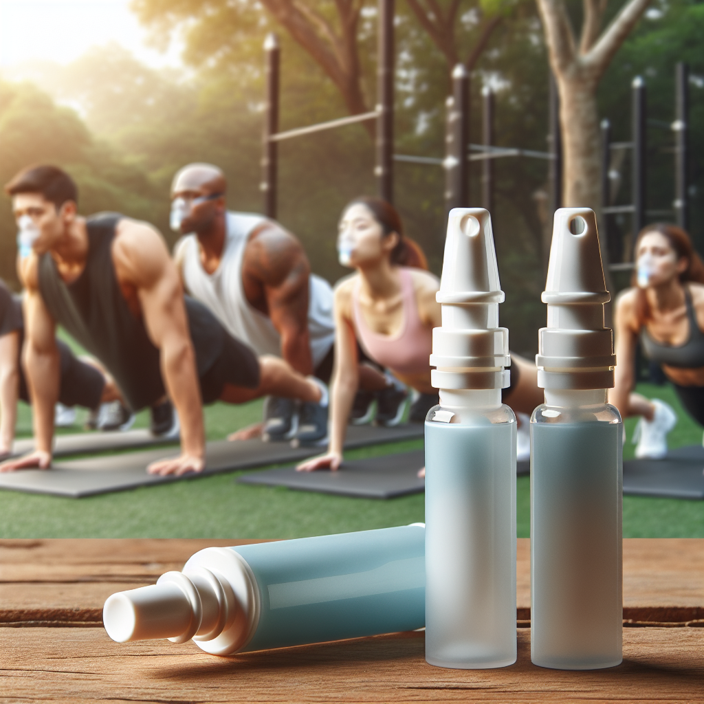 Aerosoles nasales y entrenamiento de calistenia