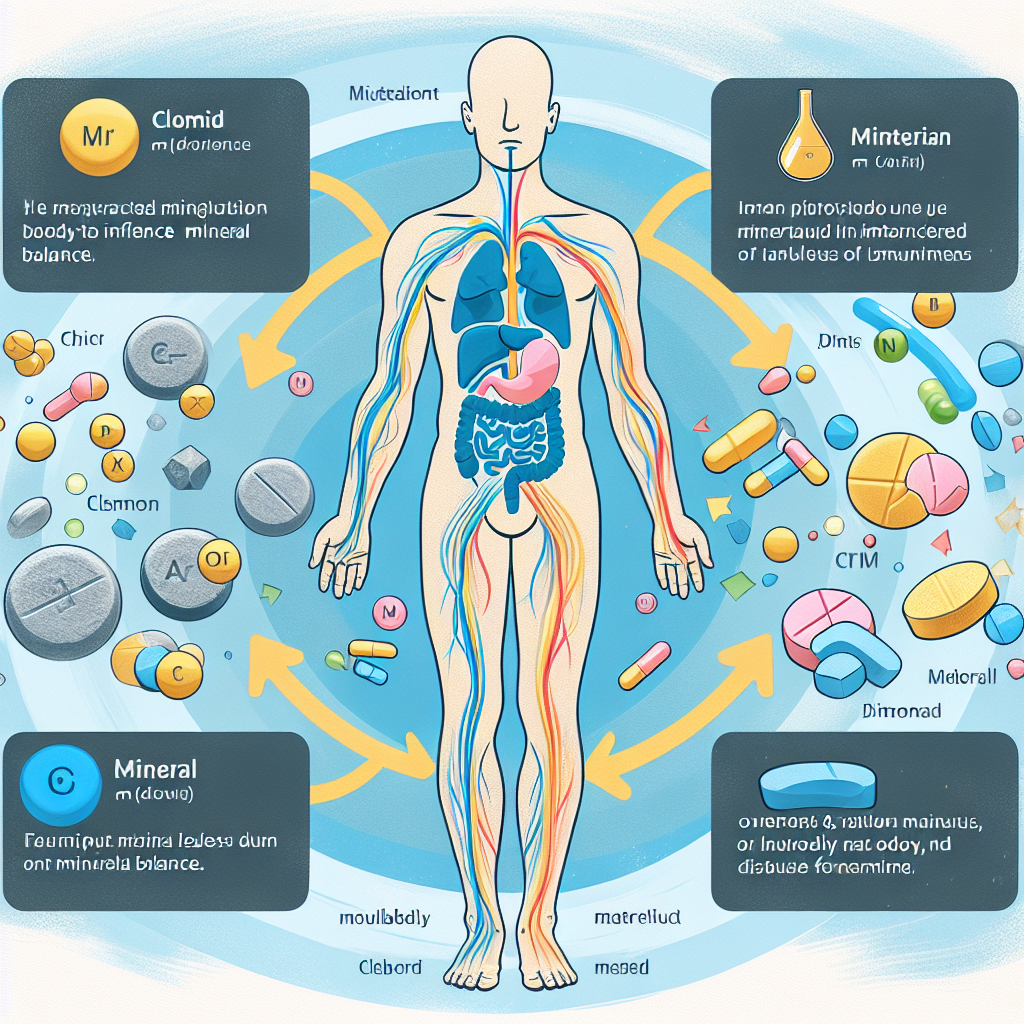 Cómo afecta Clomid al equilibrio mineral