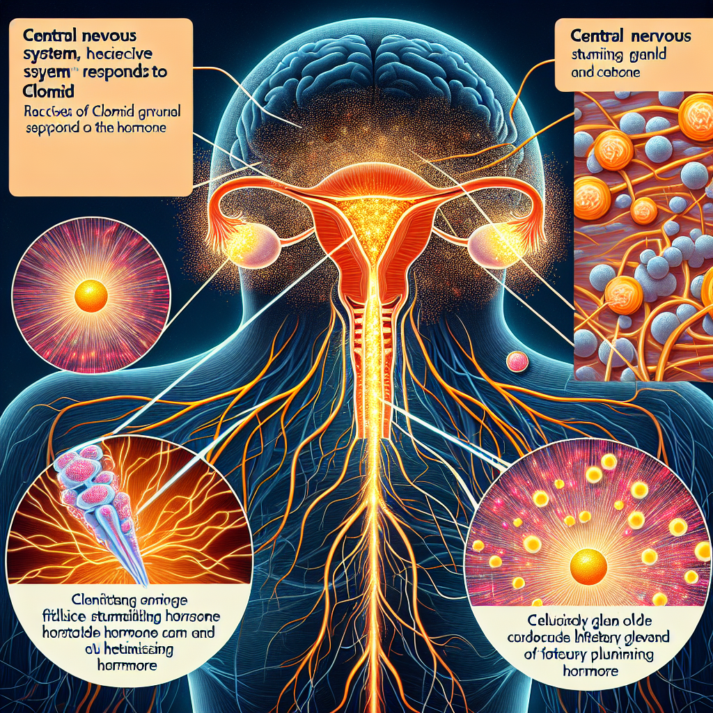 Cómo responde el sistema nervioso central a Clomid