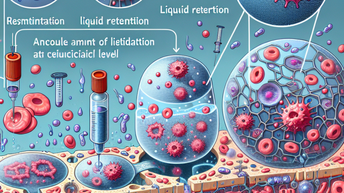 Cuánto líquido se retiene usando Erythropoietin