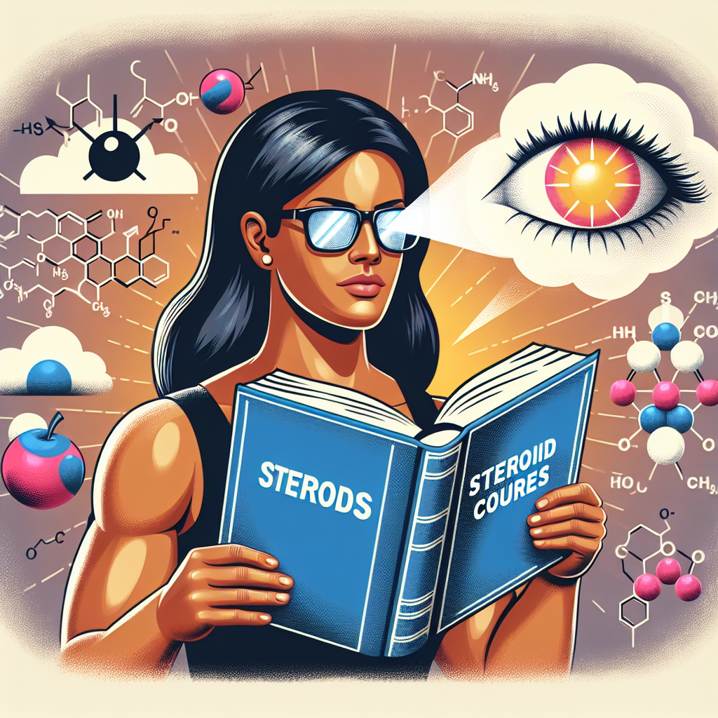 ¿Cursos de esteroides para mujeres puede influir en la visión?