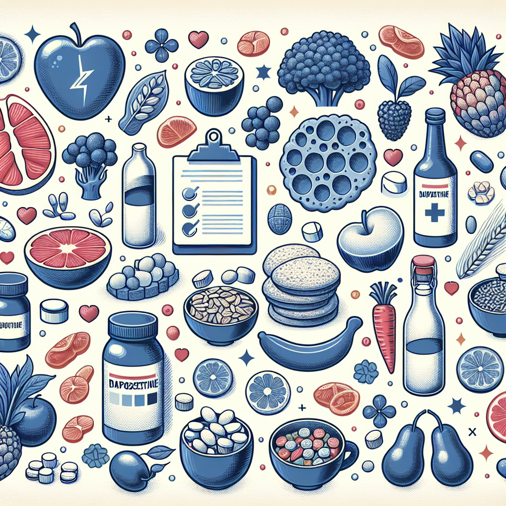 Qué alimentos facilitan el metabolismo de Dapoxetine (Priligy)