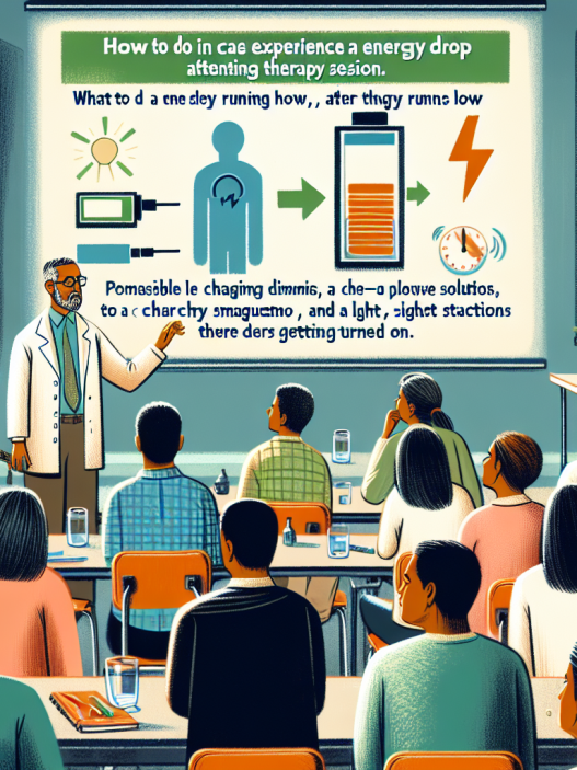 Qué hacer si sientes bajón de energía con Terapia posterior al curso