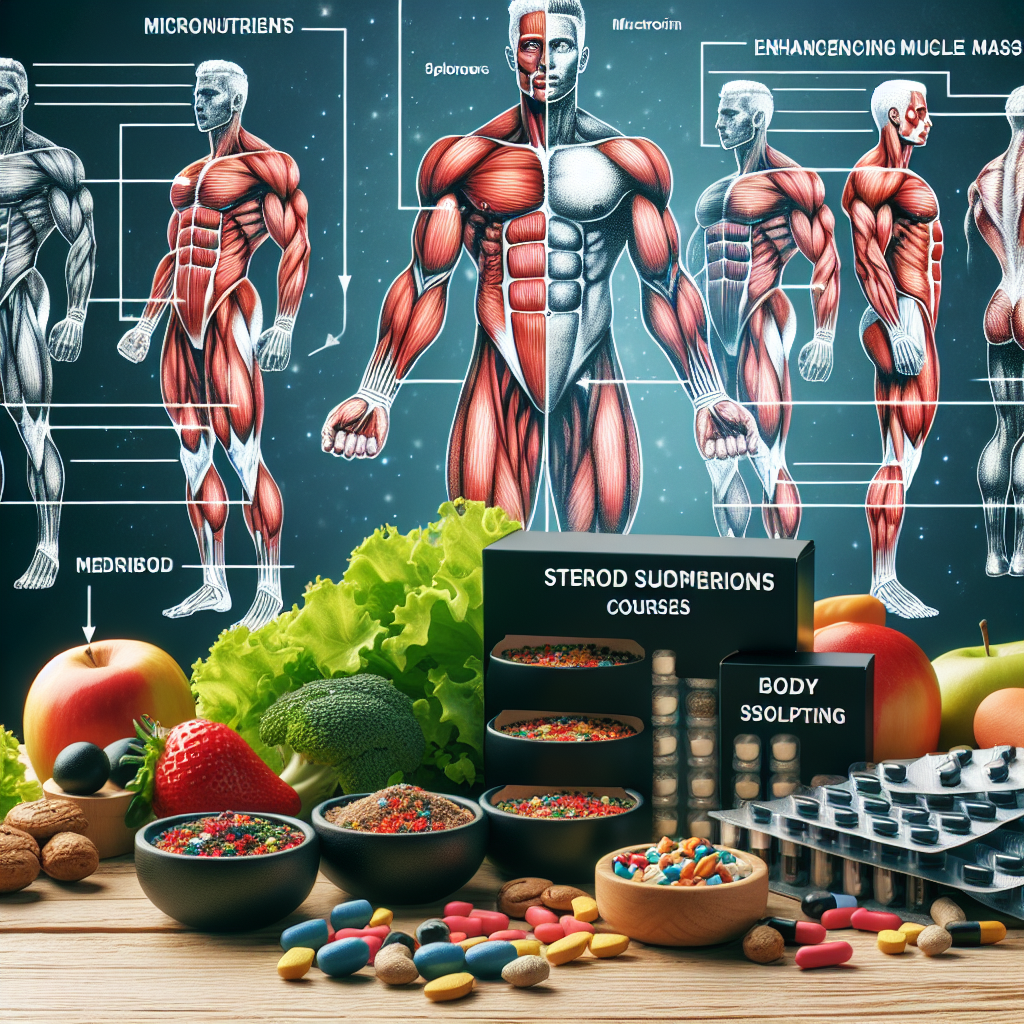 Qué micronutrientes potenciar con Cursos de esteroides para secado y modelado corporal (aumento de masa magra)