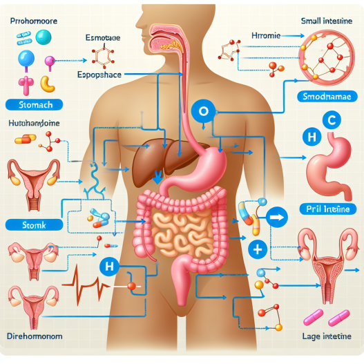 Cómo afecta Prohormon al sistema digestivo