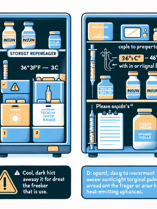 Cómo almacenar correctamente Insulina