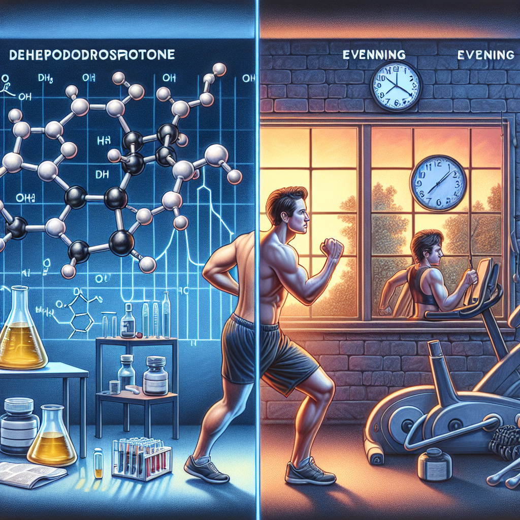 Dehydroepiandrosteron y entrenamientos dobles por día